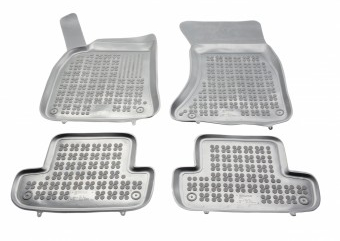 Covorase Presuri Auto Cauciuc Dedicate Gri Audi A5 I Cabrio Coupe 2007 - 2016 