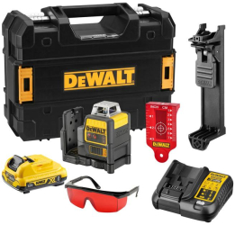 DeWALT - Nivela laser liniara cu acumulator 10.8V 2.0 Ah fascicul rosu DCE0811D1R-QW 