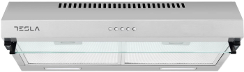 Hota incorporabila Tesla DB601AX 350 m3/h Doua motoare 2x 60 W LED 2x2W 3 trepte 60 cm Clasa D Inox 