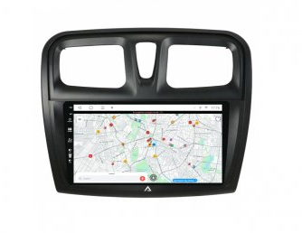 Sistem navigatie Dacia Logan 2012-2020 Sandero 2014-2020 Touchscreen Bluetooth MirrorLink 1GHz 16GB ® ALM 