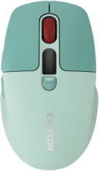 Mouse Optic Canyon MW-26 LCD Silent USB Wireless/Bluetooth Green 