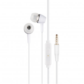 Casti cu microfon Samsung Mobeen 3.5 mm jack White 