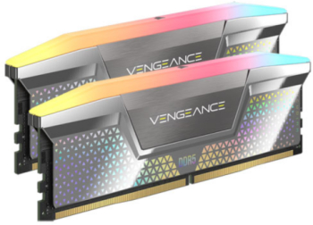 Kit Memorie Corsair Vengeance RGB Gray Intel XMP 3.0 48 GB DDR5-8000 MHz CL38 Dual Channel 