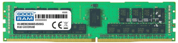 Memorie RAM GoodRAM 1 X 8GB ECC UNBUFFERED DDR4 1Rx8 2666MHz PC4-21300 UDIMM