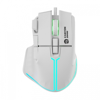 Mouse Optic Canyon Fortnax GM-636 RGB LED USB White 