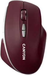 Mouse Optic Canyon MW-21 USB Wireless Burgundy Red 