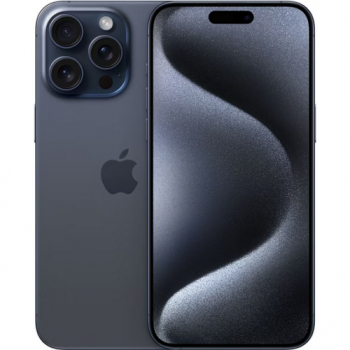 Telefon mobil Apple iPhone 15 Pro Max Dual SIM Hybrid 1TB 8GB RAM 5G Blue Titanium 