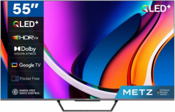 Televizor QLED METZ Smart 55MQE7600Y Seria MQE7600 55 inch Ultra HD 4K Black 
