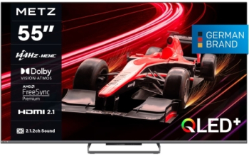 Televizor QLED METZ Smart 55MQE8000Z Seria MQE8000 55 inch Ultra HD 4K Black 