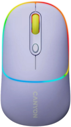 Mouse Optic Canyon MW-22 RGB LED Bluetooth/USB Wireless Lavender 