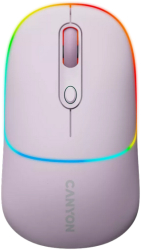 Mouse Optic Canyon MW-22 RGB LED Bluetooth/USB Wireless Pearl Rose 