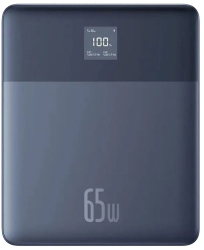 Baterie externa Baseus Blade 2 12000mAh 65W 2x USB-C albastru 