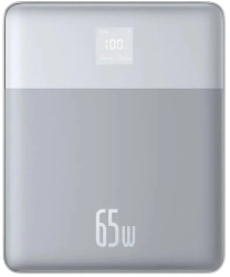 Baterie externa Baseus Blade 2 12000mAh 65W 2x USB-C argintiu 