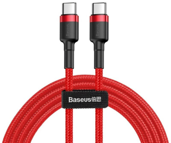 Cablu Baseus Cafule USB-C PD2.0 60W 20V 3A 1m rosu 