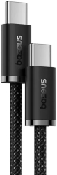 Cablu Baseus Dynamic 3 Fast Charge USB-C 100W 1m negru 