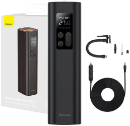Compresor auto Baseus Super Mini negru 
