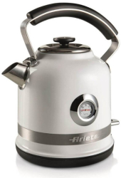 Fierbator electric Ariete MODERNA 2854/01 2000W 1 7 l Termometru baza wireless 360C Filtru detasabil Alb 