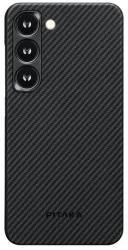 Husa Pitaka Galaxy S23+ Mag EZ Case Twill negru/gri 