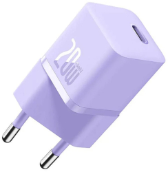Incarcator retea Baseus GaN5 Fast Charge mini 1C 20W Mov 