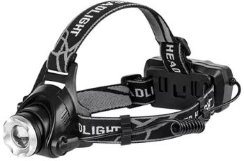 Lanterna frunte cu acumulator 10w rebel 