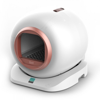 Litiera Automata iHunt Cat Smart Litter V4 pentru pisica Sterilizare cu Ioni Senzori de Greutate Auto Curatare Display Tactil Silentioasa 9L 