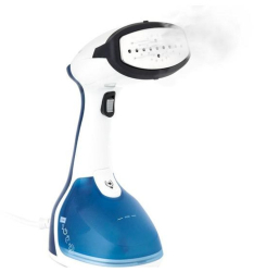 Aparat de calcat vertical cu aburi H.Koenig STM10 1640 W 250 ml alb 