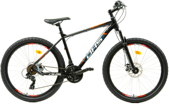 Bicicleta Mtb Dhs 2605 - 26 inch M Negru/Rosu 