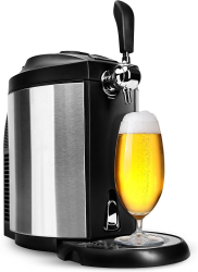 Dozator bere cu racire Clatronic 5 litri inox 