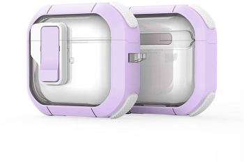 Husa pentru Apple AirPods 4 Z95 Policarbonat TPU Purple/White 