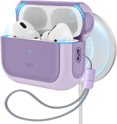 Husa pentru Apple AirPods Pro 1/2 Z206 Policarbonat Polimer Lavender 