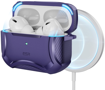 Husa pentru Apple AirPods Pro 1/2 Z208 TPU Purple