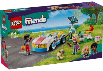 LEGO FRIENDS MASINA ELECTRICA SI INCARCATOR 42609 