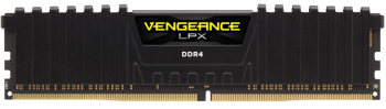 Memorie Corsair CMK8GX4M1A2400C16 Vengeance LPX Black 8GB DDR4 2400MHz CL16 