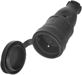 Priza din cauciuc 16A IP44 Geko G17516 