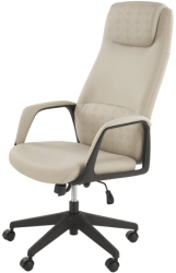 Scaun directorial HM Razor piele ecologica mecanism multiblock tetiera integrata sarcina maxima 120 kg bej 