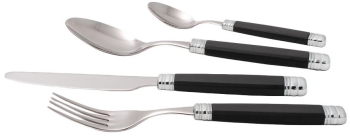 Set de tacamuri Rossini Rivadossi Sandro 6 persoane - 7824A11 negru 