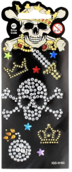 Set stickere Black Skull 10 bucati 