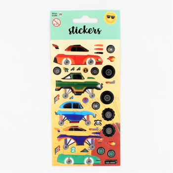 Set stickere Build a car 41 bucati 