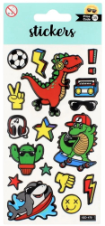 Set stickere Cool Animals 17 bucati 