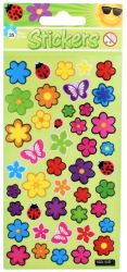 Set stickere Flower Joy 44 bucati 
