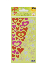 Set stickere Glitter Stars 59 bucati 