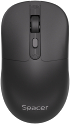 Mouse Optic Spacer SPMO-WS03-BT Bluetooth/USB Wireless Black 