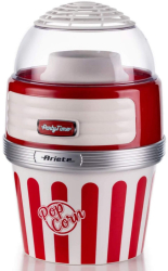 Aparat pentru floricele cu aer cald Ariete XL PARTY TIME 2957/00 1100W Dozator Bol detasabil Rosu 