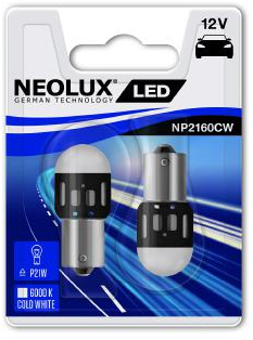 Bec Led 12V 1.2W Ba15S Blister 2 Buc Neolux