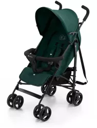 Cărucior sport Kinderkraft Tik tip umbrelă green forest, spătar reglabil, poziție somn, suport pentru picioare, roți din spumă Eva, greutate 6,5 kg — imaginea 2