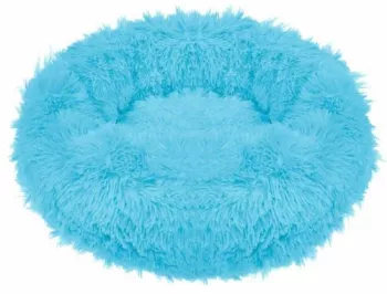 Culcus moale pentru caine/pisica albastru 70 cm
