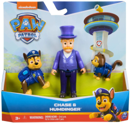 Patrula Catelusilor Set Figurine Eroi De Salvare Chase Si Humdinger 