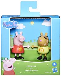 Peppa Pig Prieteni Buni Set 2 Figurine Peppa Pig Si Poneiul Pedro 