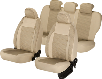 Set Huse Scaun Elegance Bej 