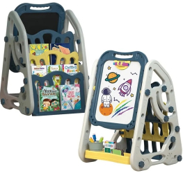 Tabla de desenat 3 in 1 cu doua fete si compartiment special de depozitare pentru carti WePro Store partea magnetica pentru accesorii si ce 